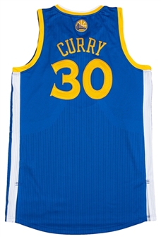 2013 Stephen Curry Game Used and Signed Golden State Warriors Playoff Jersey (5/14/13)-Photo Matched-(MeiGray & PSA/DNA)